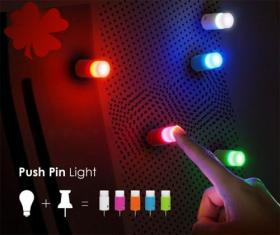 LED ติดกระจก กดปิด/เปิด หลากสี