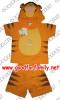 ชุดแฟนซี เสื้อ-กางเกง-ฮู้ด ทิกเกอร์ Tigger สีส้ม เ -