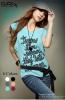 เสื้อยืดแฟชั่น แขนปีกนก Tiger Love คละสี