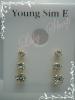 Earring ต่างหูมิลเลอร์เกาหลี เพชรวิ้งๆ