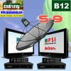 ระบบจานดาวเทียม PSI S-9:C-band ทีวี 2 เครื่อง S9