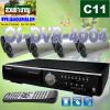 ระบบโทรทัศน์วงจรปิด OS DVR-4004 + OS 4 กล้อง  OS DVR-4004