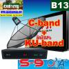 ระบบจานดาวเทียม PSI S-9:C+KU band ทีวี 1 เครื่อง S9