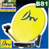 ระบบจานดาวเทียม DTV:KU-band ทีวี 1 เครื่อง DTV:KU-band 