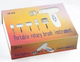 เครื่องนวดหน้าทำความสะอาดผิวหน้าขจัดเซลล์เสื่อมสภาพ (Portable Rotary Brush Instrument 5-in-1)