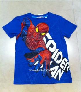 เสื้อยืด H&M Spiderman ไซส์ 2-4 ของแท้จากอังกฤษ