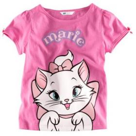 H&M เสื้อยืด Marie ไซส์ 2-4 , 4-6 , 6-8