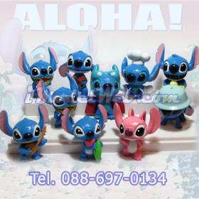 STITCH24M โมเดลสติทช์+ แองเจิล  ชุด 10 ตัว