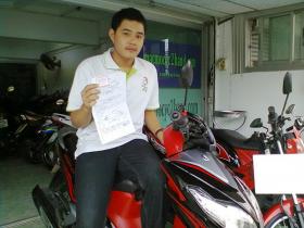 xxxขายแล้วมีโอ125GT ขอขอบคุณน้อง ภานุพงศ์ และแฟน มาจากหลังรามครับ