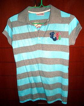 เสื้อโปโลมือสอง สภาพดี size M