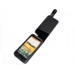 เคส เอชซีที One X - กรอบ ซอง ปลอก หน้ากาก หนัง แบบฝาพับ มีที่เหน็บเอวสามารถถอดออกได้ มือถือเอชซีทีวันเอ็กซ์ (HTC One X Mobile Flip Type Leather Case with Removable Belt Clip)