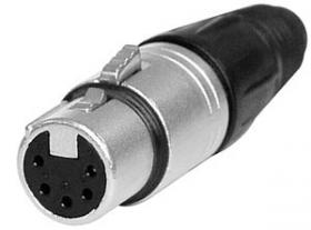 ขาย Neutrik NC5MX,NC5FX 5-Pin Male/Female  XLR Connector  ตัวละ 350 บาท