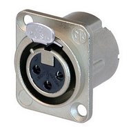 ขาย NEUTRIK PANEL SOCKET - 3 PIN - NC3FP1 