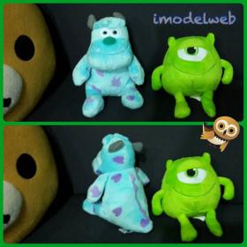 MONSTER INC. ตุ๊กตาจากการ์ตูนยอดฮิตมอนสเตอร์อิงค์ คู่หู mike & sulley น่ารักมากจ้าาา