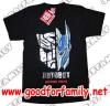 เสื้อคอกลม ผ้า Cotton Transformer สีดำ ลิขสิทธิ์แท้ autobot optimus prime ทรานส์ฟอร์เมอร์ เสื้อยืด เสื้อผ้าเด็ก รหัส rndtfm001