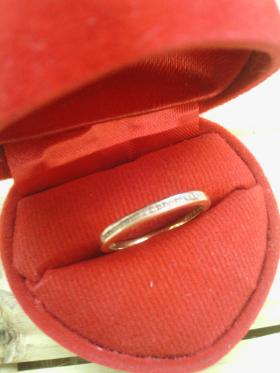 แหวนทอง 9เค ปั้ม9ct เพชรเกสรแท้ ขนาดเล็ก เรียง 20 เม็ดขนาด50.5