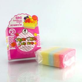 ขาย  Super White Soap สบู่ตัวขาว สูตรเข้มข้น