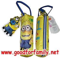 ซองใส่ดินสอ Despicable Me Minion แบบซิป ทรงเหลี่ยม สีเหลือง กล่องดินสอ เครื่องเขียน มินเนี่ยน เดสพิกเคเบิล มี รหัส stades003