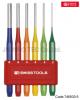 PB SWISS TOOLS 746930 6 Pin punch set in a plastic clip