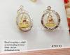 จี้เงินแท้ พระพุทธชินราช ทรงรีและกลม (ขนาดเท่าเหรียญ 50 สตางค์)