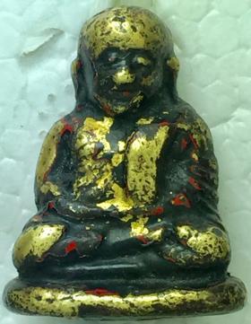 พระรูปหล่อลอยองค์หลวงพ่อเงิน วัดบางคลานพิมพ์นิยม ลงรักปิดทองร่องชาดมาแบบเดิมๆ  จังหวัดพิจิตร