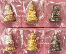 กุมารทองสี่หน้าเก้าตา เนื้อสัมฤทธิ์ชุบ 3 กษัตริย์ - ชุบทอง - ทองขาว {ปล่อยขาดทุน..ราคาถูกกว่า ปี 2557 !!}