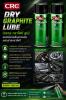 CRC DRY GRAPHITE LUBE สเปรย์หล่อลื่นชนิดแห้งผสมสารกราไฟท์