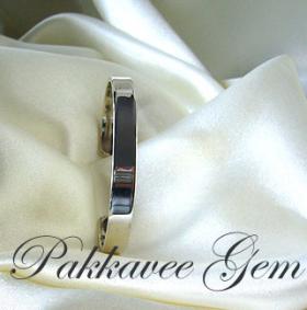 กำไลเงินแท้ 925 /Unique solid silver 925 bracelet PAKKAVEE GEM