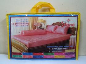 ชุดเครื่องนอนแพรแท้ เส้นไหมเชคโกฯ Rayon Silk 100% - 6 ฟุต
