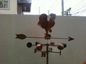 ไก่หมุนทิศทางลม ไก่โรมัน