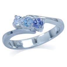 ขาย Tanzanite,Blue&white Topaz 1129