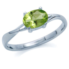 ขาย Peridot 1 CT Ring Size 6 1136