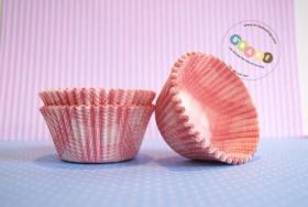 ถ้วยกระดาษ Plaid pink Baking cups Standard