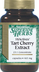 ขาย HiActives Tart Cherry Extract 465 mg swanson