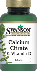 ขาย Calcium Citrate & Vitamin D swanson