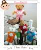 น้องหมี ไซส์ 15 นิ้ว ใส่เสื้อ-กางเกง