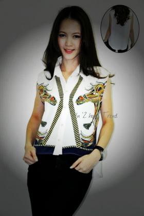 เสื้อแฟชั่นพิมพ์ลายม้า >>>> ขายแล้วค่ะ  