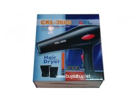 เครื่องไดร์ผม CKL-3600 กำลัง 2000 วัตต์ ราคา 490 บาท