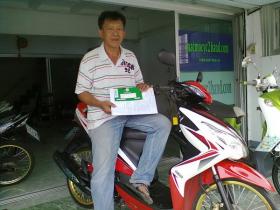xxxขายแล้วมีโอ125  (แต่งหล่อๆ)  ขอบคุณ พี่ธงไทย รับไปดูแลต่อครับ