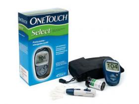 ขายส่งขาย OneTouch  Select Glucose Meter ชุดวัดระดับน้ำตาลในเลือด