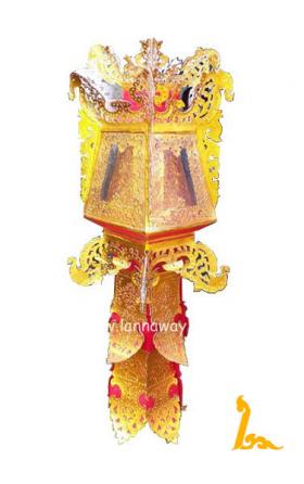 โคมล้านนา : โคมสุวรรณมาลา  LWH002