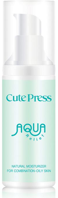 ขาย cutepress Aqua relief natural moisturizer for combination-oily skin
