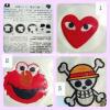 HOT PRESS LOGO ตัวรีดโลโก้ การ์ตูน ยอดฮิต แบบปักรีดได้กับผ้าทุกชนิด
