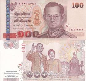ธนบัตร 100 บาท ครบรอบราชาภิเษกสมรส 60 ปี