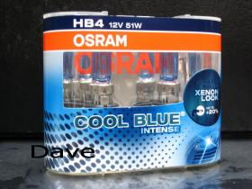 Osram รุ่น Cool Blue Intense 4200K ขั้ว HB4 (9006)