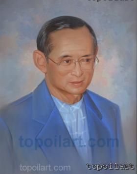 ภาพวาดในหลวงรัชกาลที่9