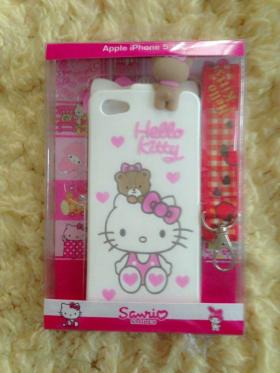 ขาย CASE IPHONE5 Hello Kitty 2  ราคา 320.-บาท(รวมค่าส่งEMS)