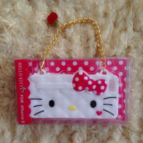 ขาย CASE IPHONE5  Hello Kitty 1 ราคา 320.-บาท(รวมค่าส่งEMS)