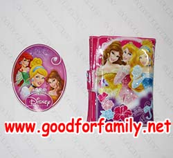 กระเป๋าสตางค์ Princess แบบ 2 พับ กระดุม สีชมพู เจ้าหญิง กระเป๋าตัง กระเป๋าเด็ก รหัส bckntepri134