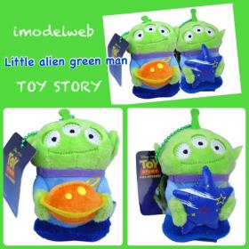 Green Alien - กตากรีนเอเลี่ยนจากเรื่อง toy story ขนาดตัวตุ๊กตาประมาณ 9 ซม. น่ารักสุดๆ อ่ะนะ